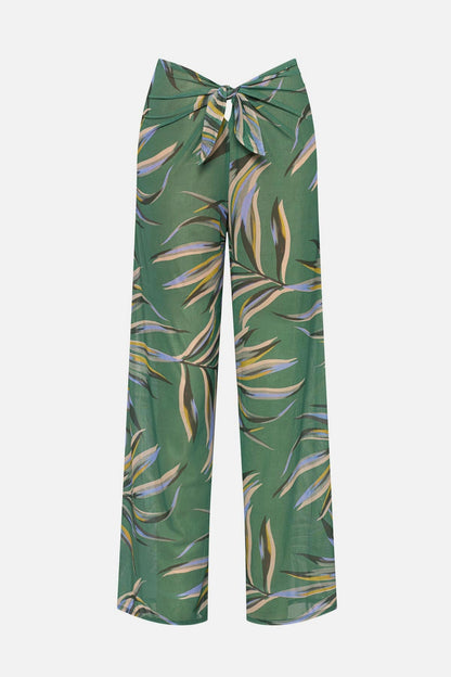 Riley Sarong Pant - Coastal Leaves | Venus Customer Favorite