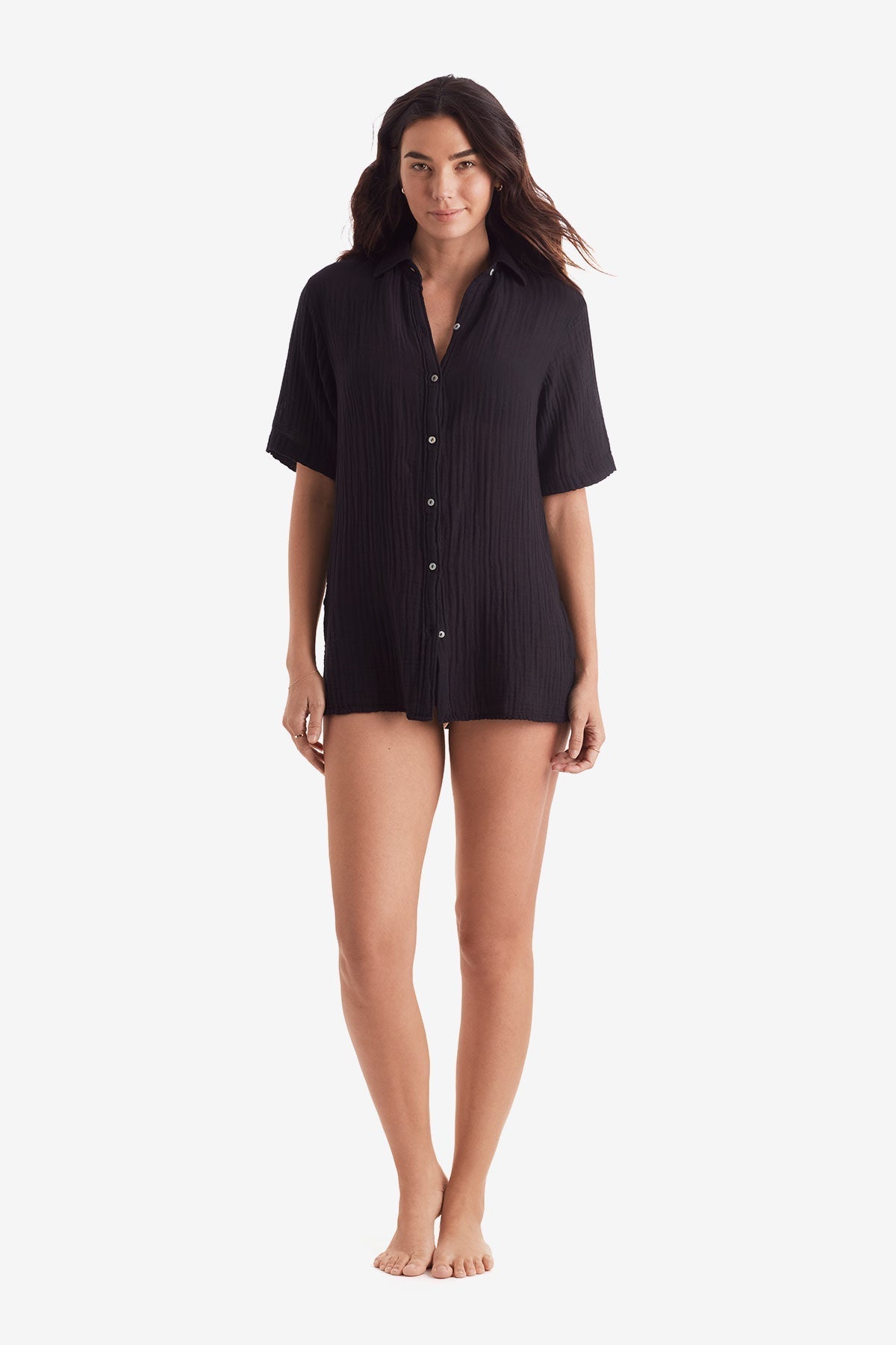 Mimi Flamingo Bliss Gauze Vista Shirt | Venus Sale