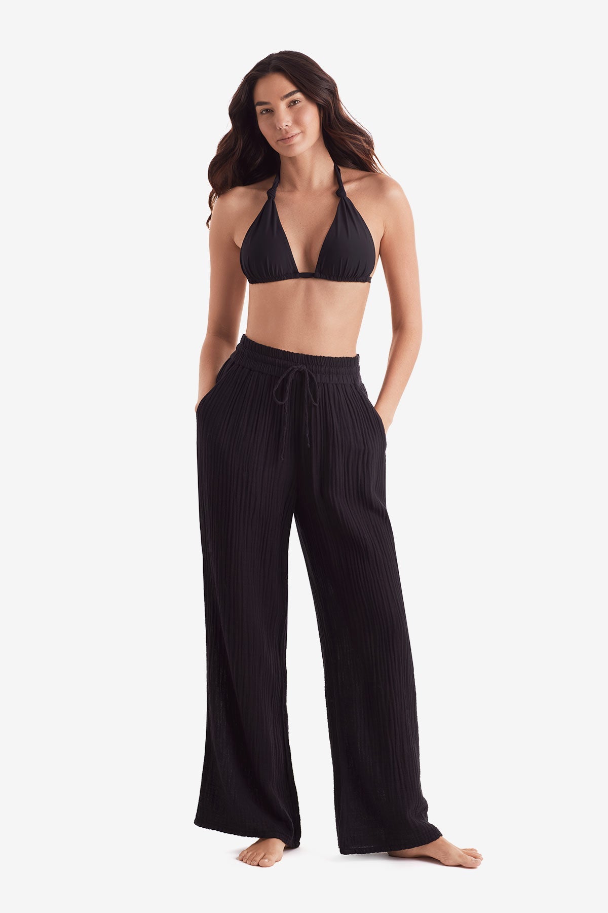 Mimi Flamingo Bliss Gauze Vista Pant | Venus Cost Saving