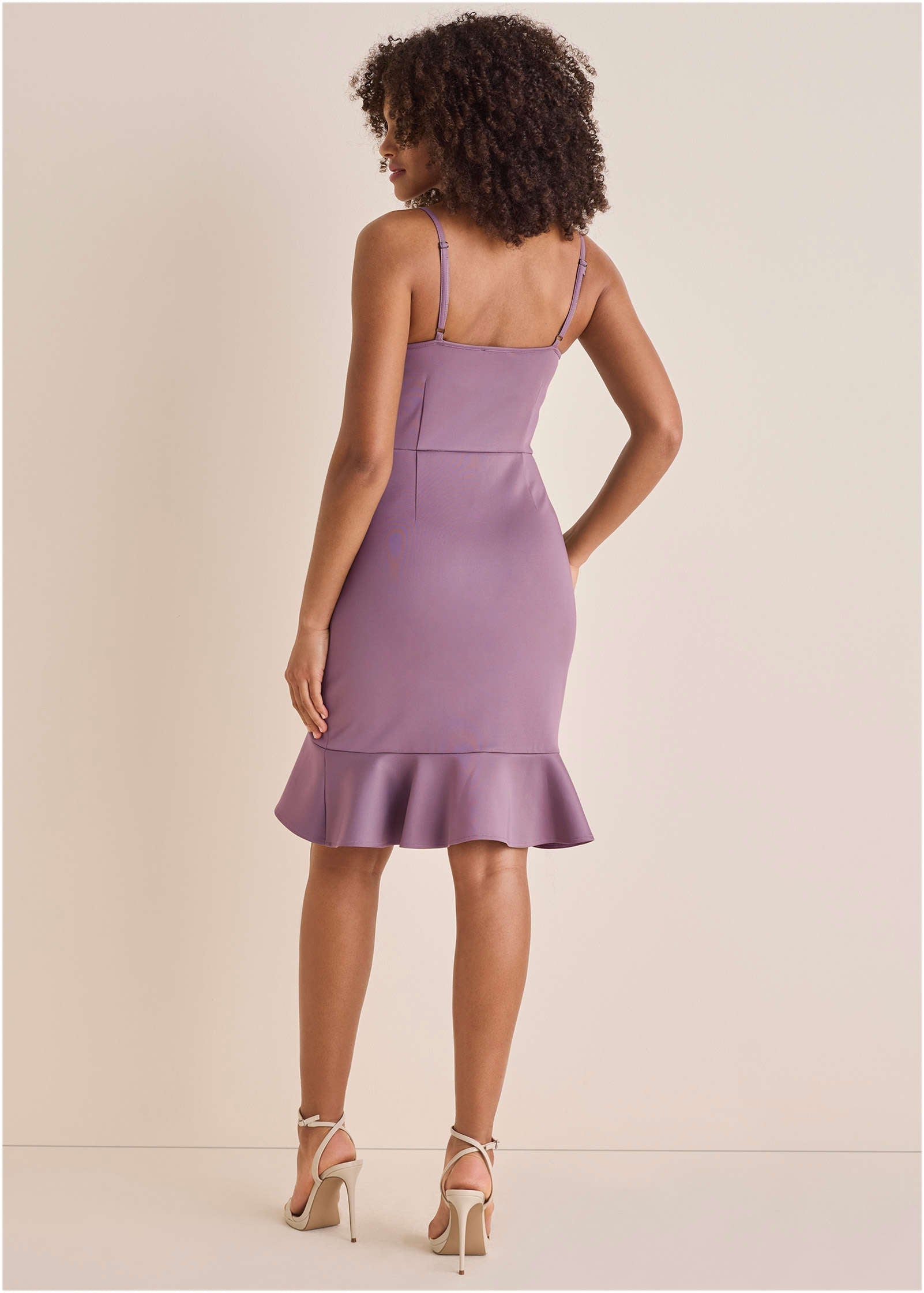 Bow And Ruffle Detail Dress - Valerian | Venus Featured