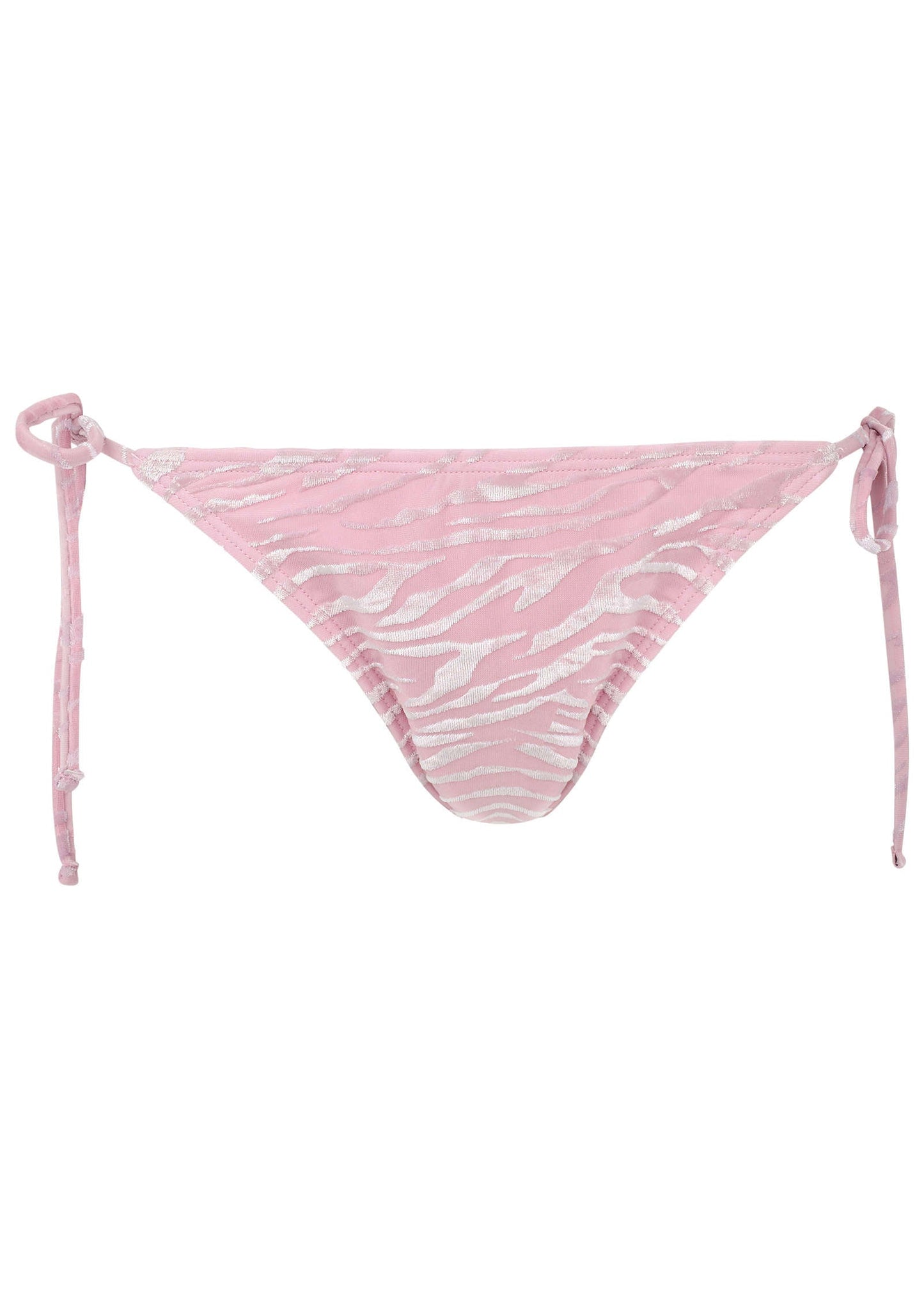 Jungle Velvet Miami Tie Side Moderate Bottom - Bleached Mauve | Venus Featured