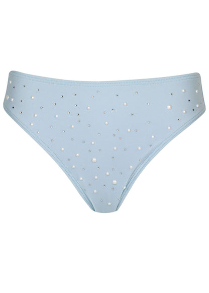 Embellished Fiji Moderate Bottom - Light Blue | Venus Limited Edition