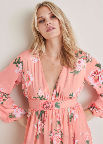 Floral Maxi Dress - Prairie Floral | Venus Budget Friendly