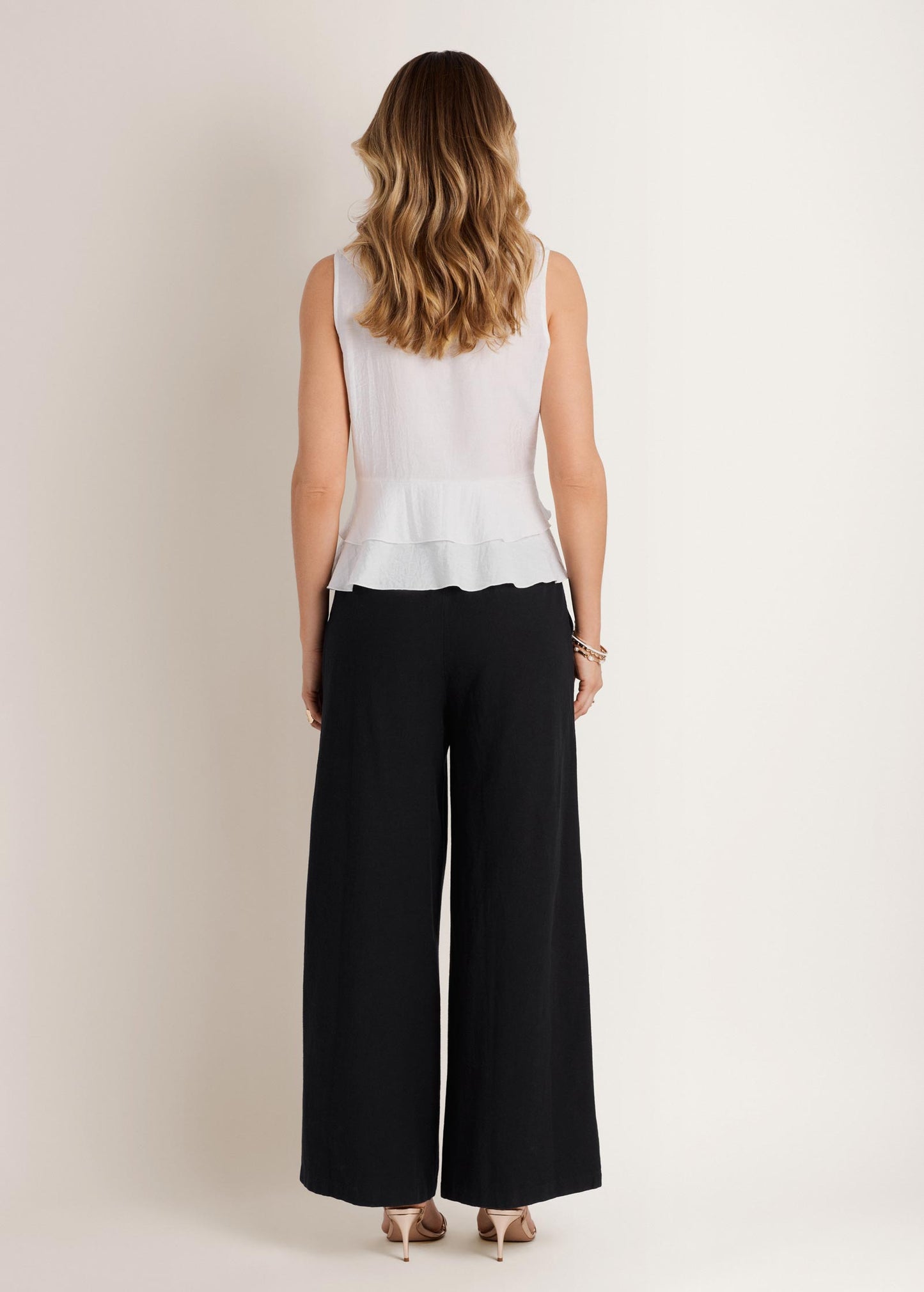 Textured Tiered Ruffle Top White | Venus Great Deal