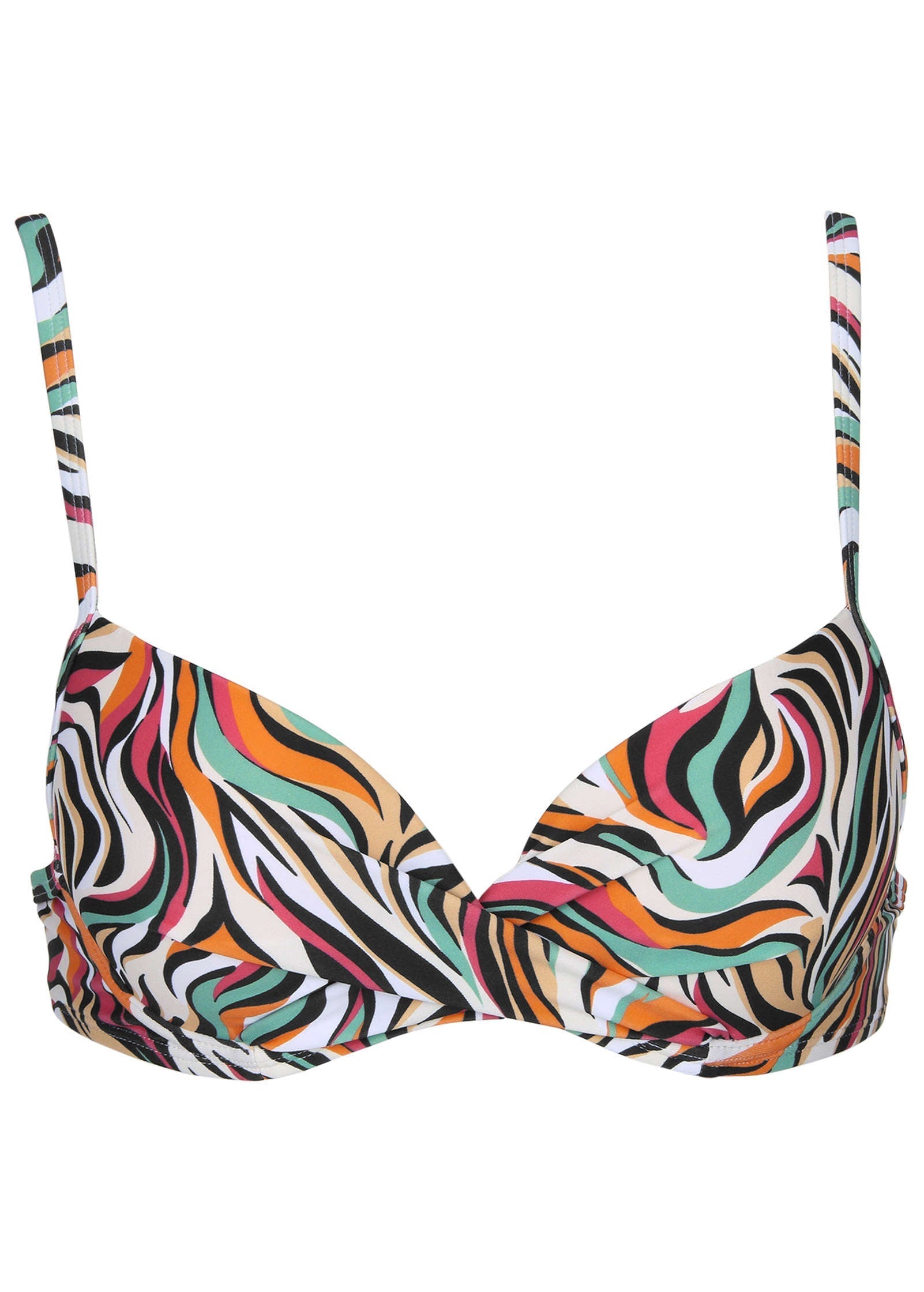 South Beach Push-Up Top - Earth Swirls | Venus Limited Edition
