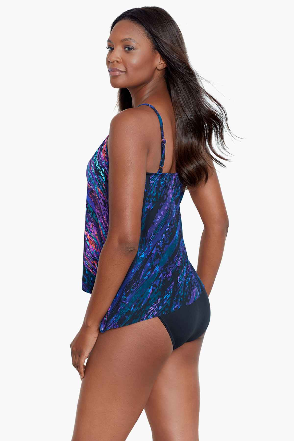 Peephole Tankini Top in Mood Ring | Venus Great Deal
