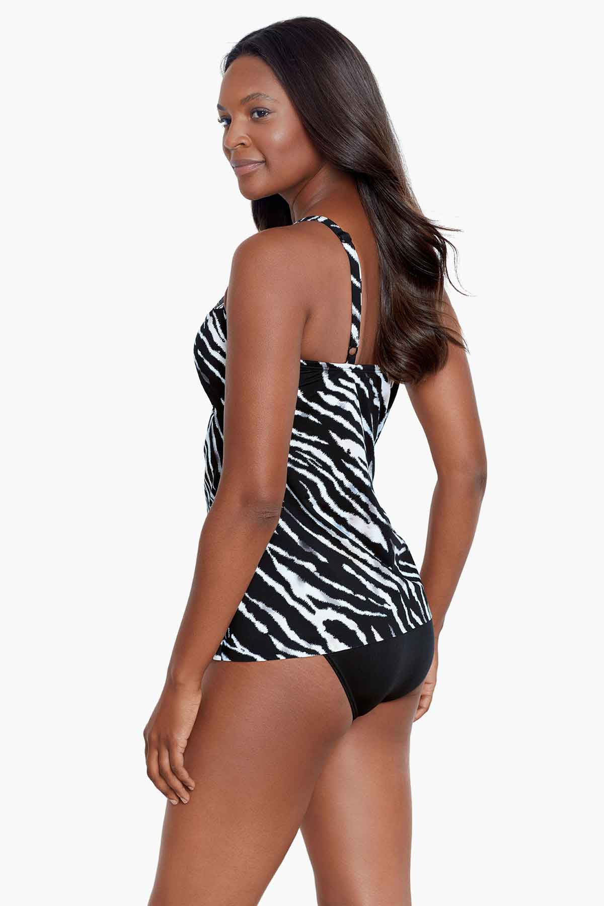 Marina Tankini Top in Tigre Sombre | Venus Special Offer