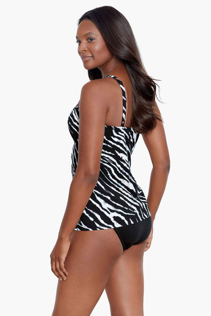 Marina Tankini Top in Tigre Sombre | Venus Special Offer