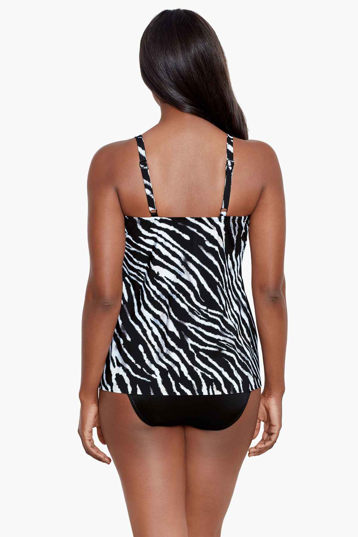 Marina Tankini Top in Tigre Sombre | Venus Special Offer