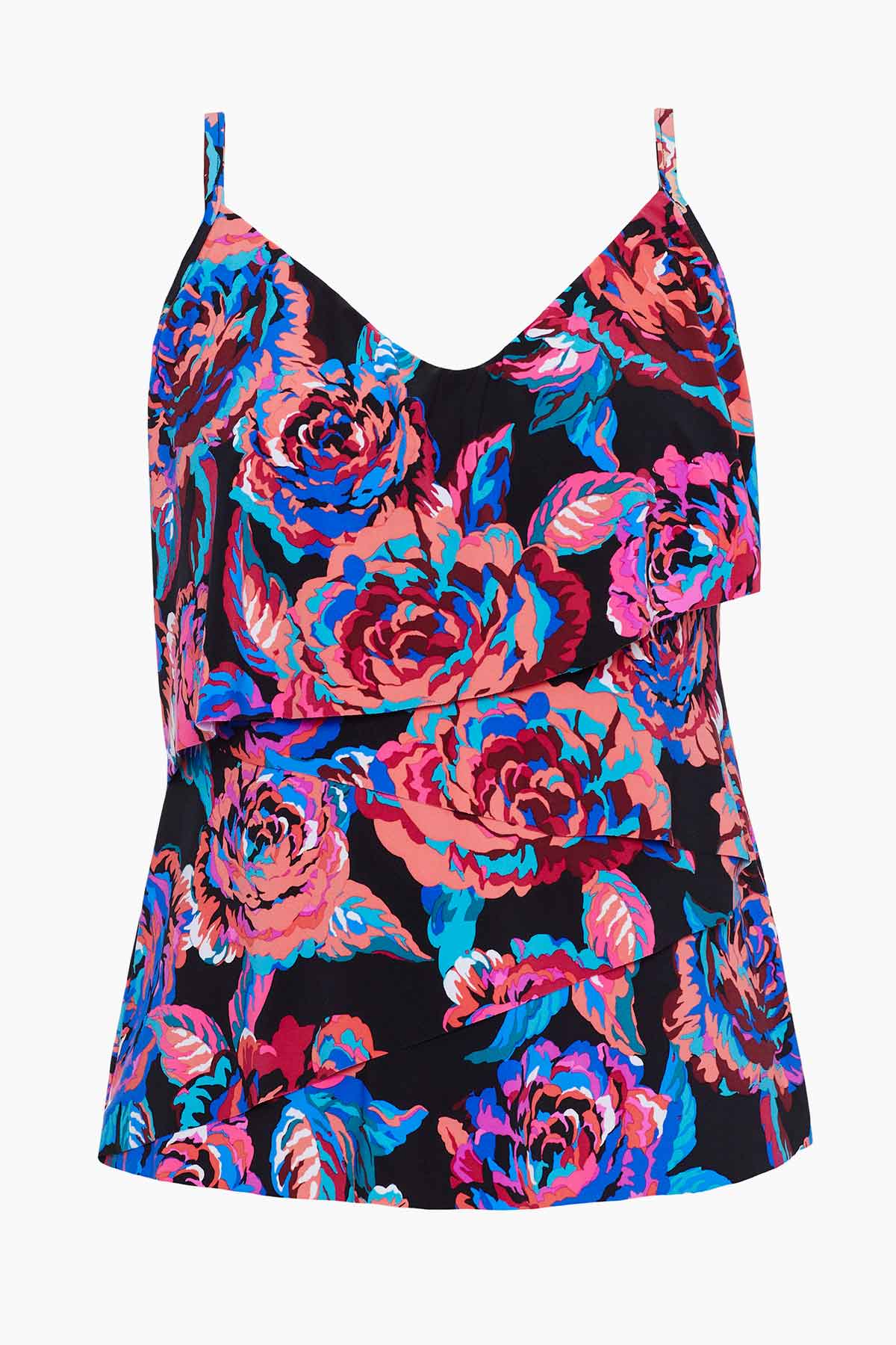 Chloe Tankini Top in Sonic Blooms | Venus Best Seller