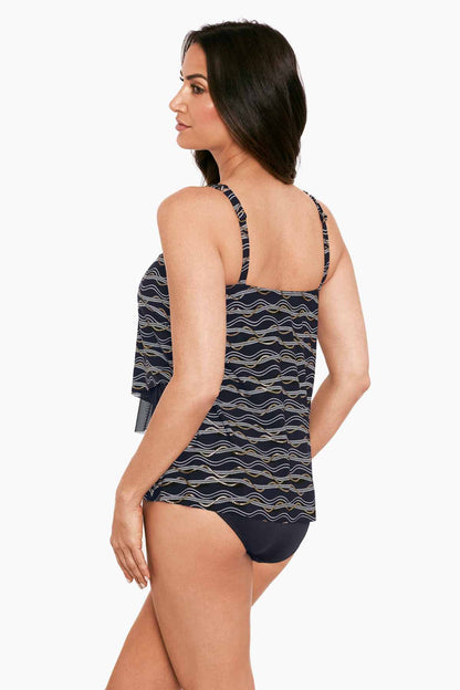 Mirage Tankini Top in Linked In | Venus Customer Favorite