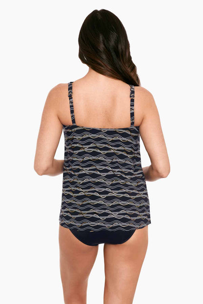 Mirage Tankini Top in Linked In | Venus Customer Favorite