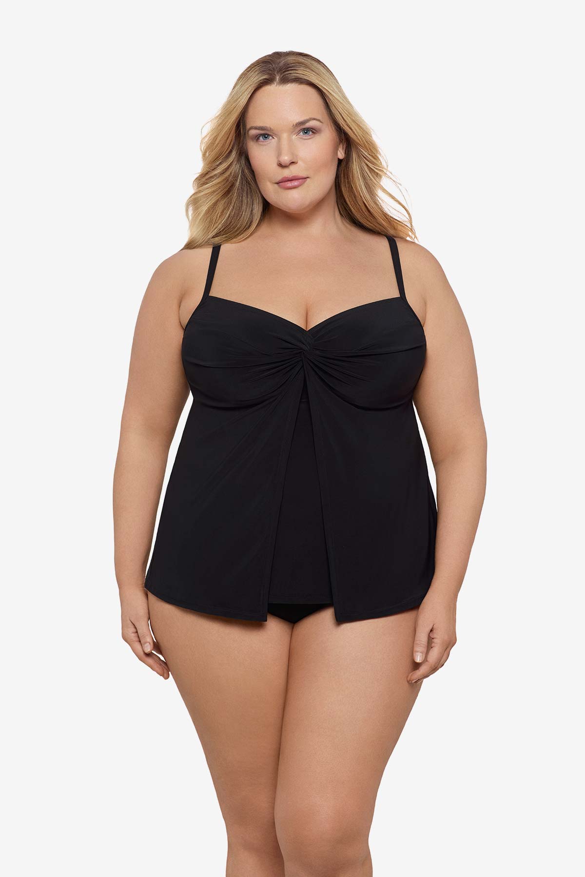 Plus Size Love Knot Tankini Top | Venus Featured