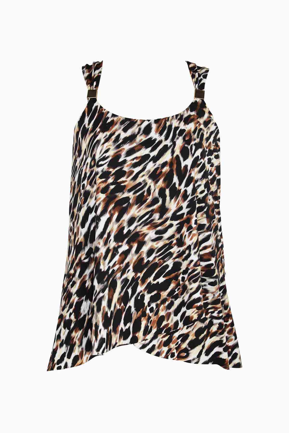 Dazzle Tankini Top in Fur Realz | Venus Customer Favorite