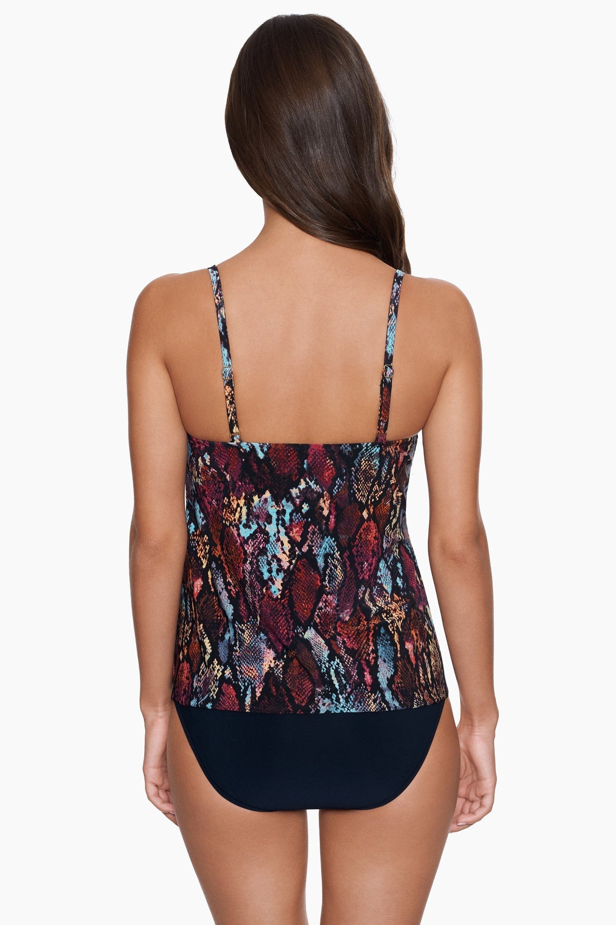 Chloe Tankini Top in Queen Cobra | Venus Limited Edition