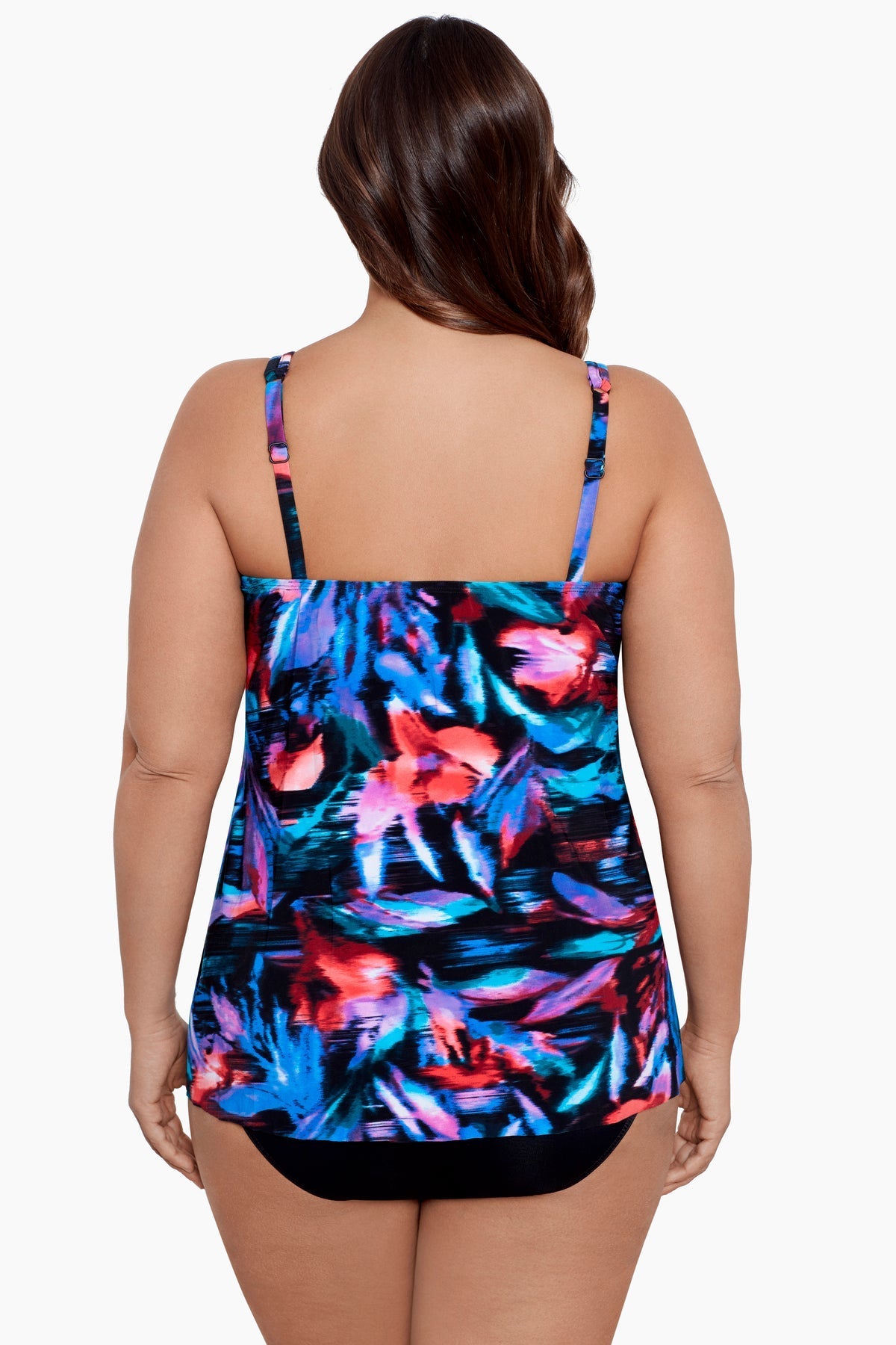Plus Size Mirage Tankini Top in Fuego Floral | Venus Cost Saving