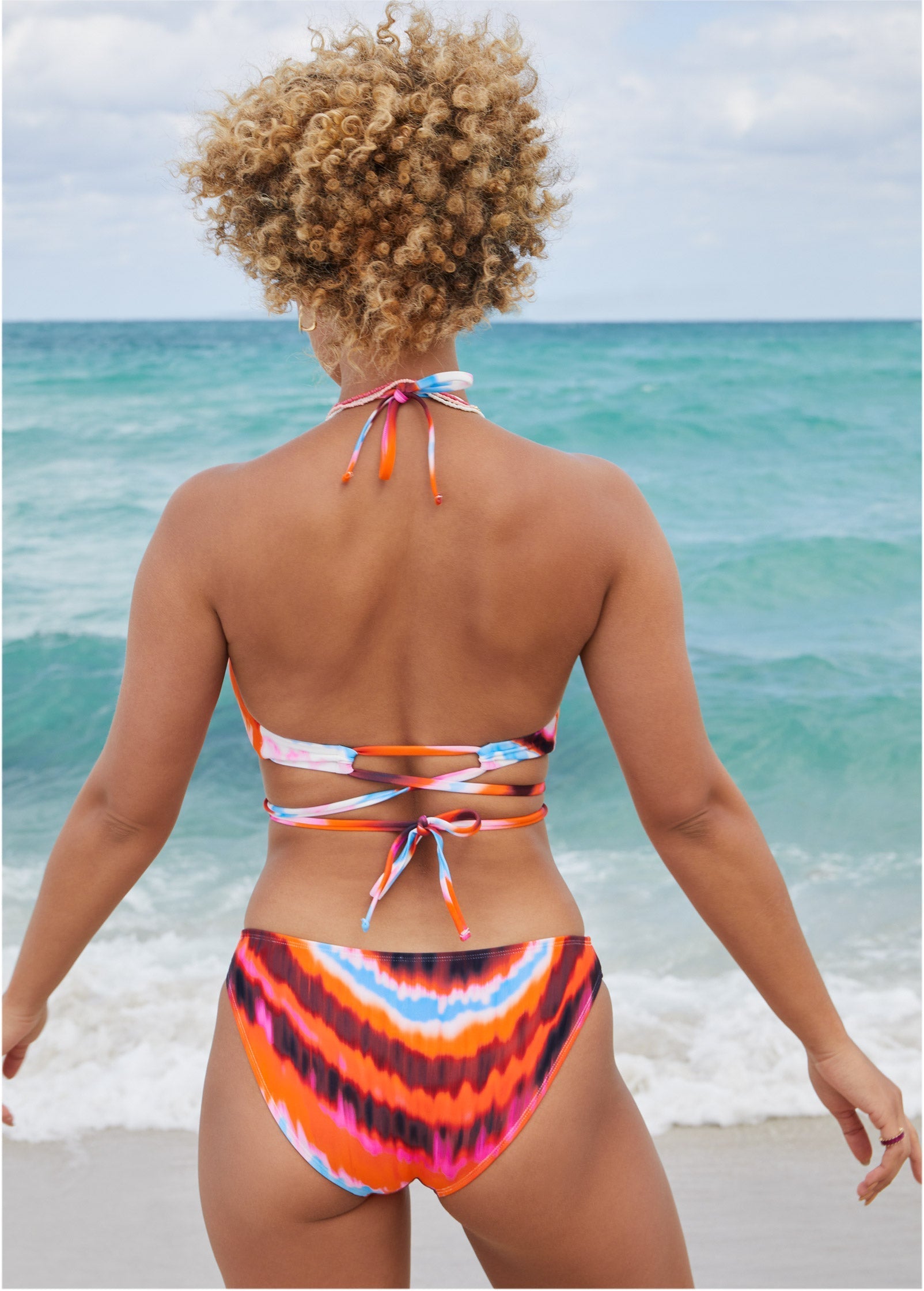 Bali Moderate Bikini Bottom - Desert Agate Cool | Venus Budget Friendly