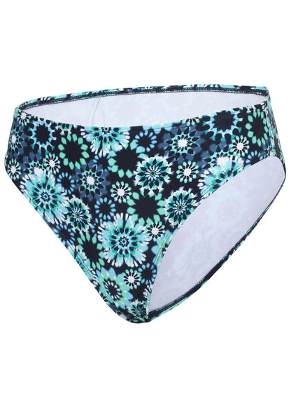 Fiji Moderate Bikini Bottom - Cool Kaleidoscope | Venus Great Deal
