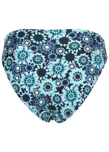 Fiji Moderate Bikini Bottom - Cool Kaleidoscope | Venus Great Deal