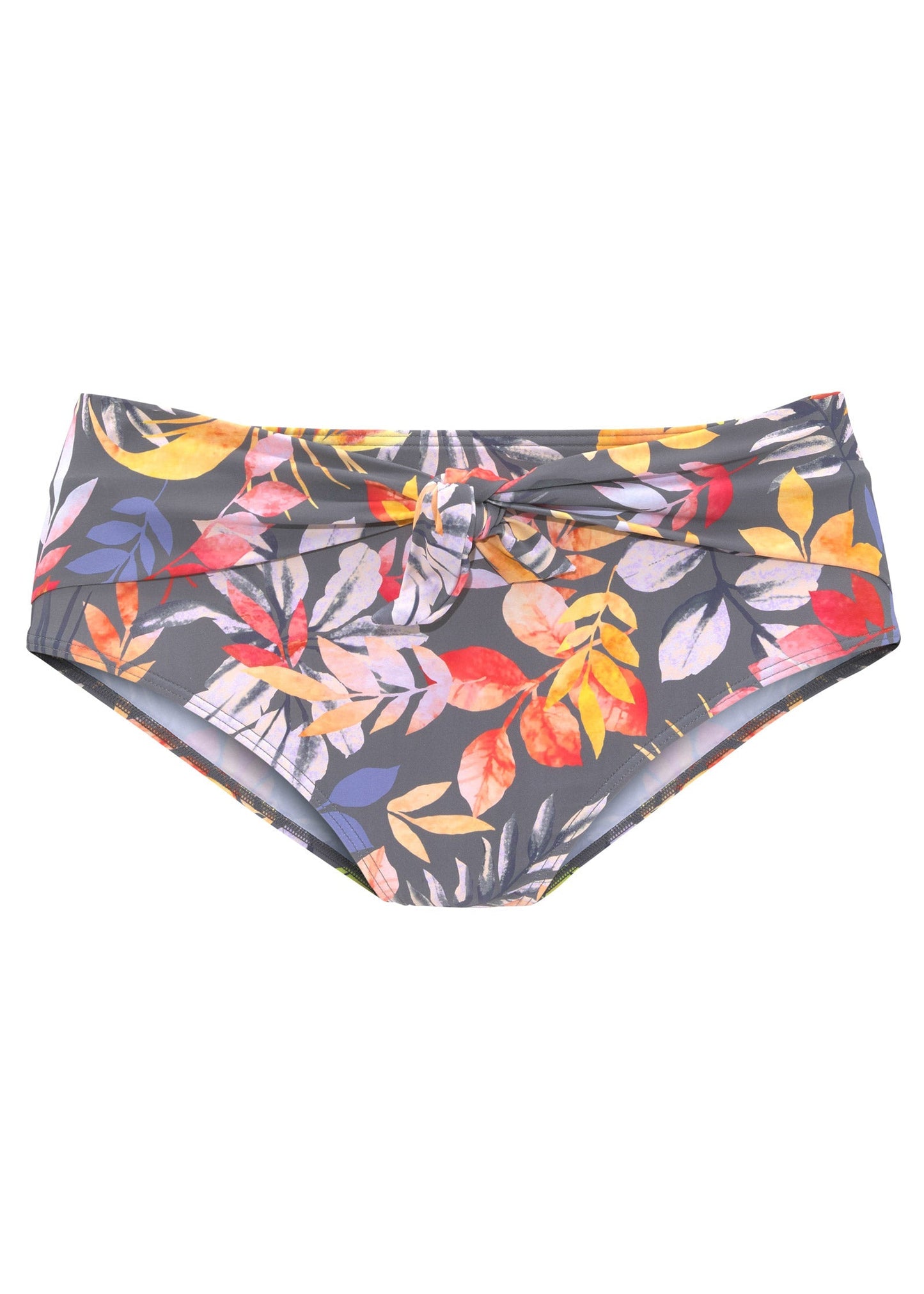 Mid-Rise Moderate Bottom - Grey Floral | Venus Budget Friendly