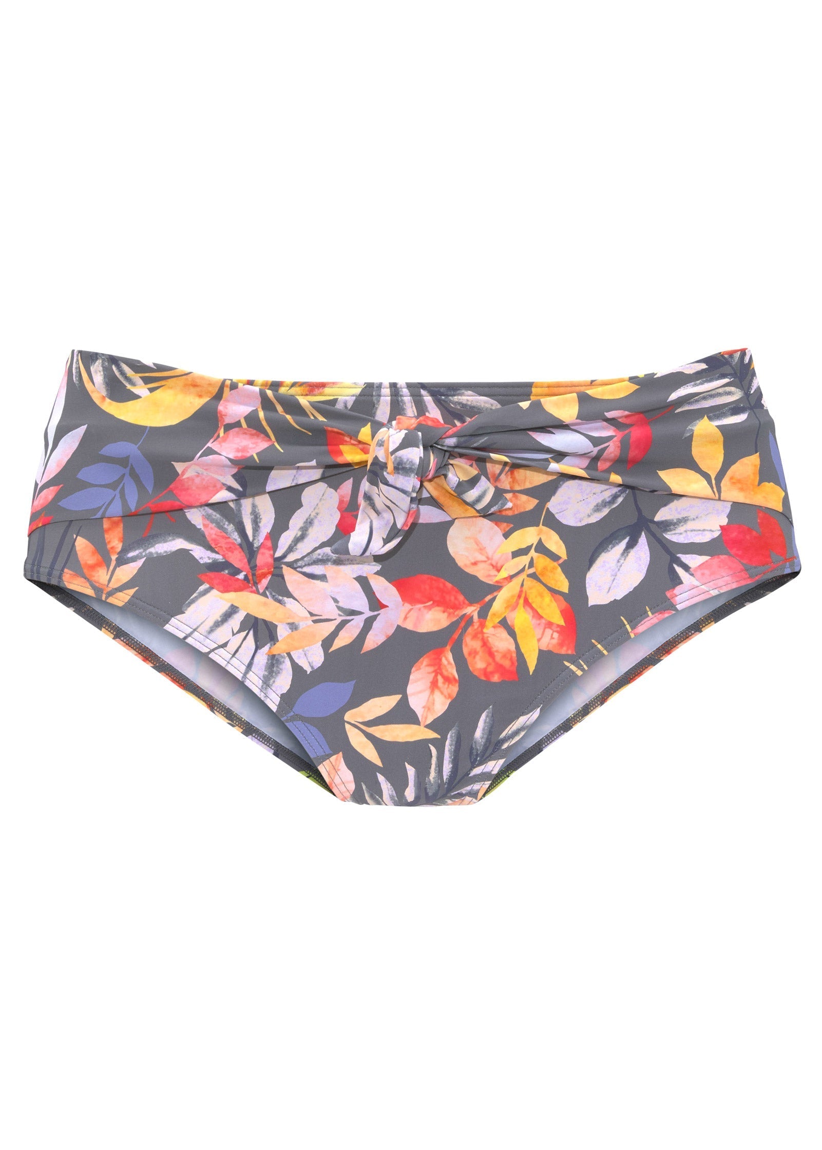Mid-Rise Moderate Bottom - Grey Floral | Venus Budget Friendly