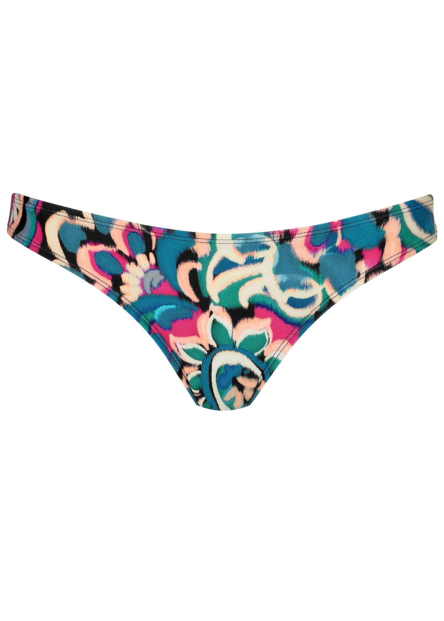 Bali Moderate Bikini Bottom - Fuzzy Paisley | Venus Limited Edition