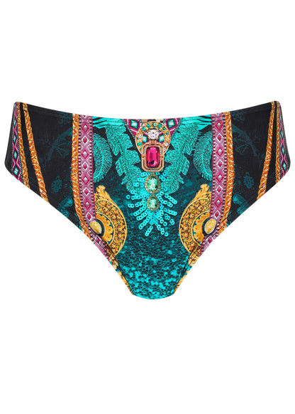 Fiji Moderate Bikini Bottom - Jungle Beauty | Venus Sale