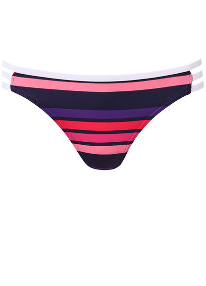 Strappy Side Moderate Bottom - Sunburst Stripe | Venus Value