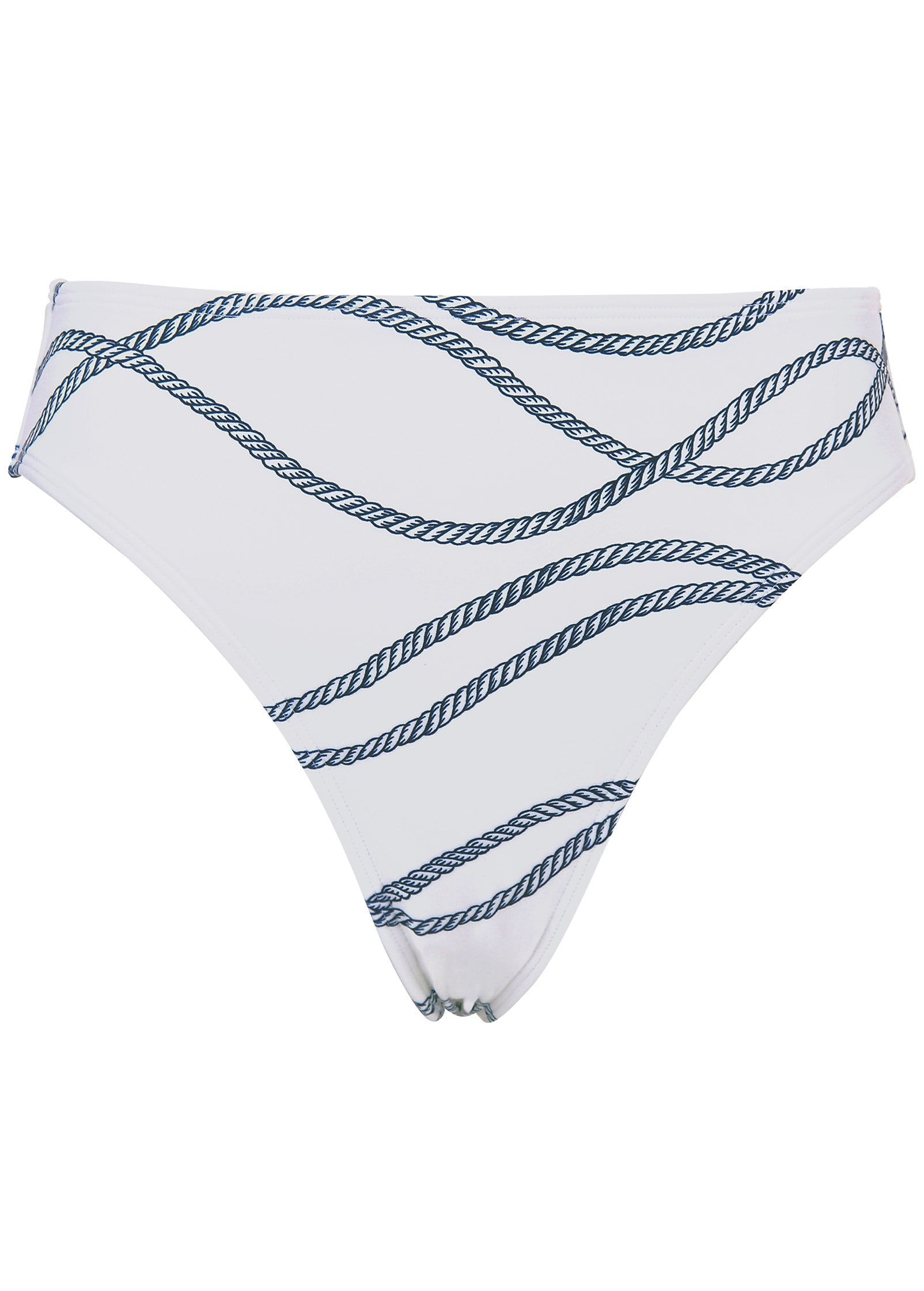 Fiji Moderate Bikini Bottom - Nautical Ropes | Venus Special Offer
