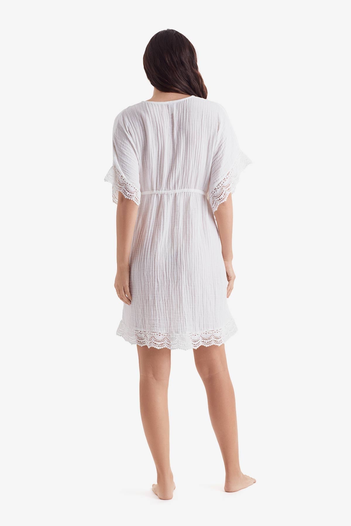 Mimi Flamingo Bliss Gauze Horizon Tunic | Venus Featured