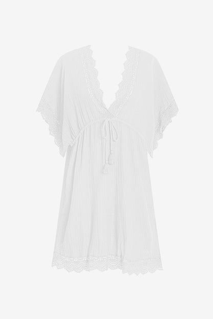 Mimi Flamingo Bliss Gauze Horizon Tunic | Venus Featured