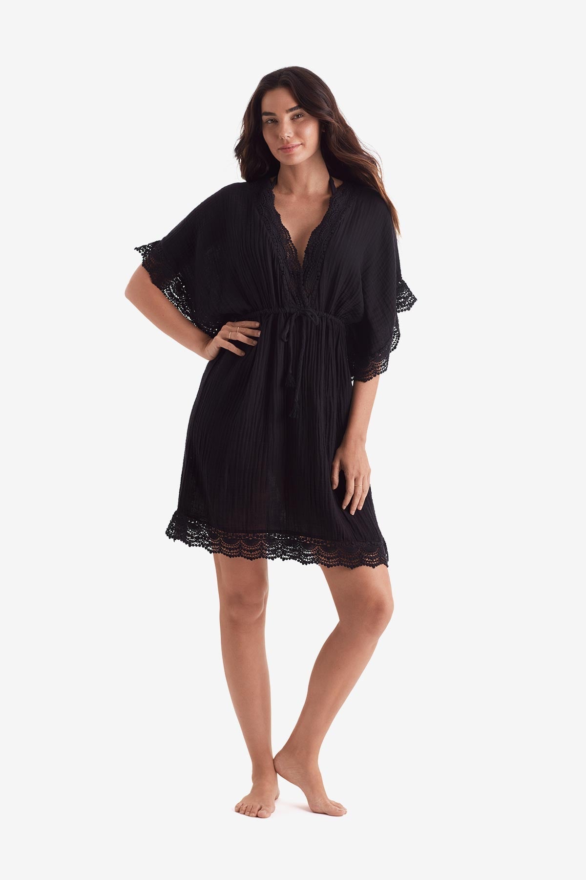 Mimi Flamingo Bliss Gauze Horizon Tunic | Venus Popular Choice
