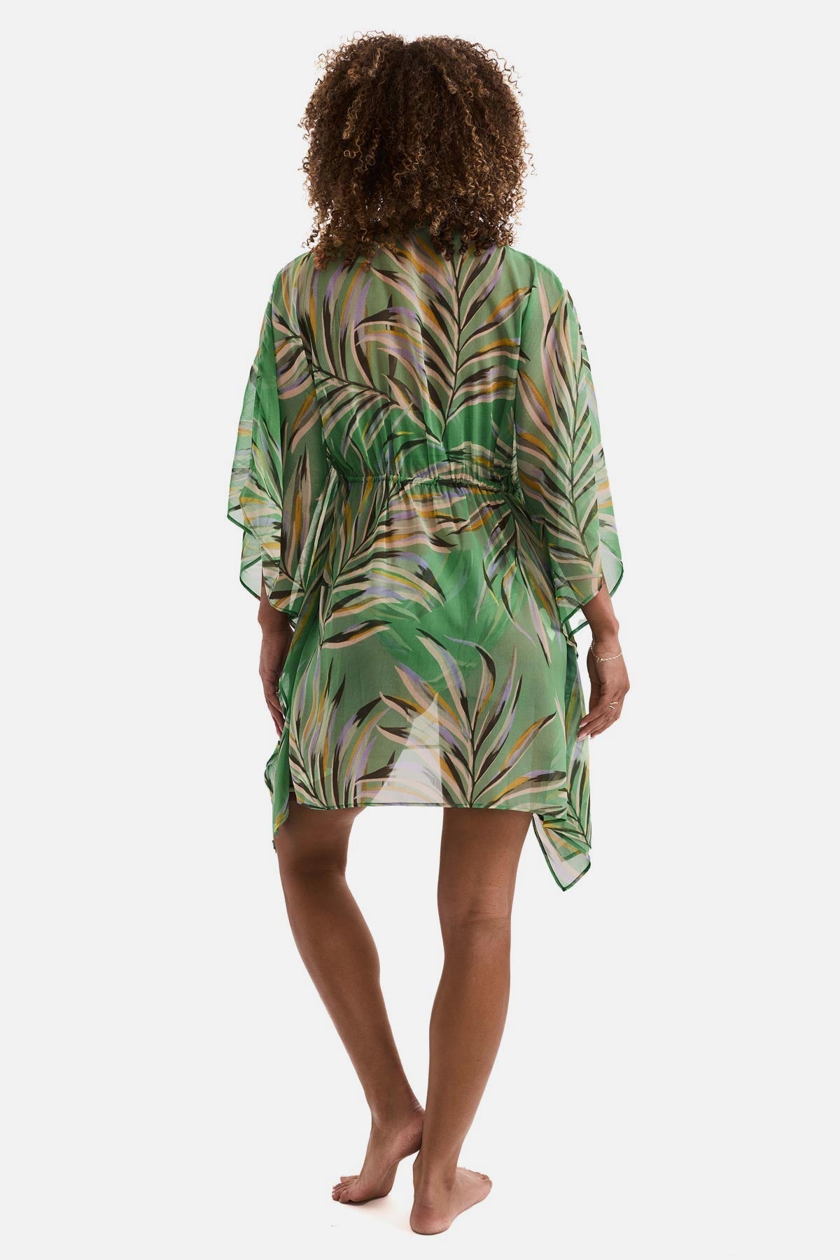 Parker Mini Caftan - Coastal Leaves | Venus Customer Favorite