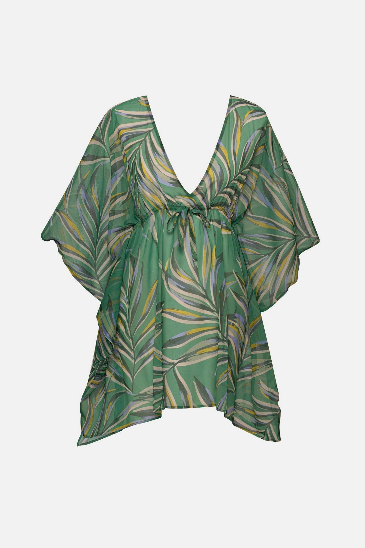 Parker Mini Caftan - Coastal Leaves | Venus Customer Favorite
