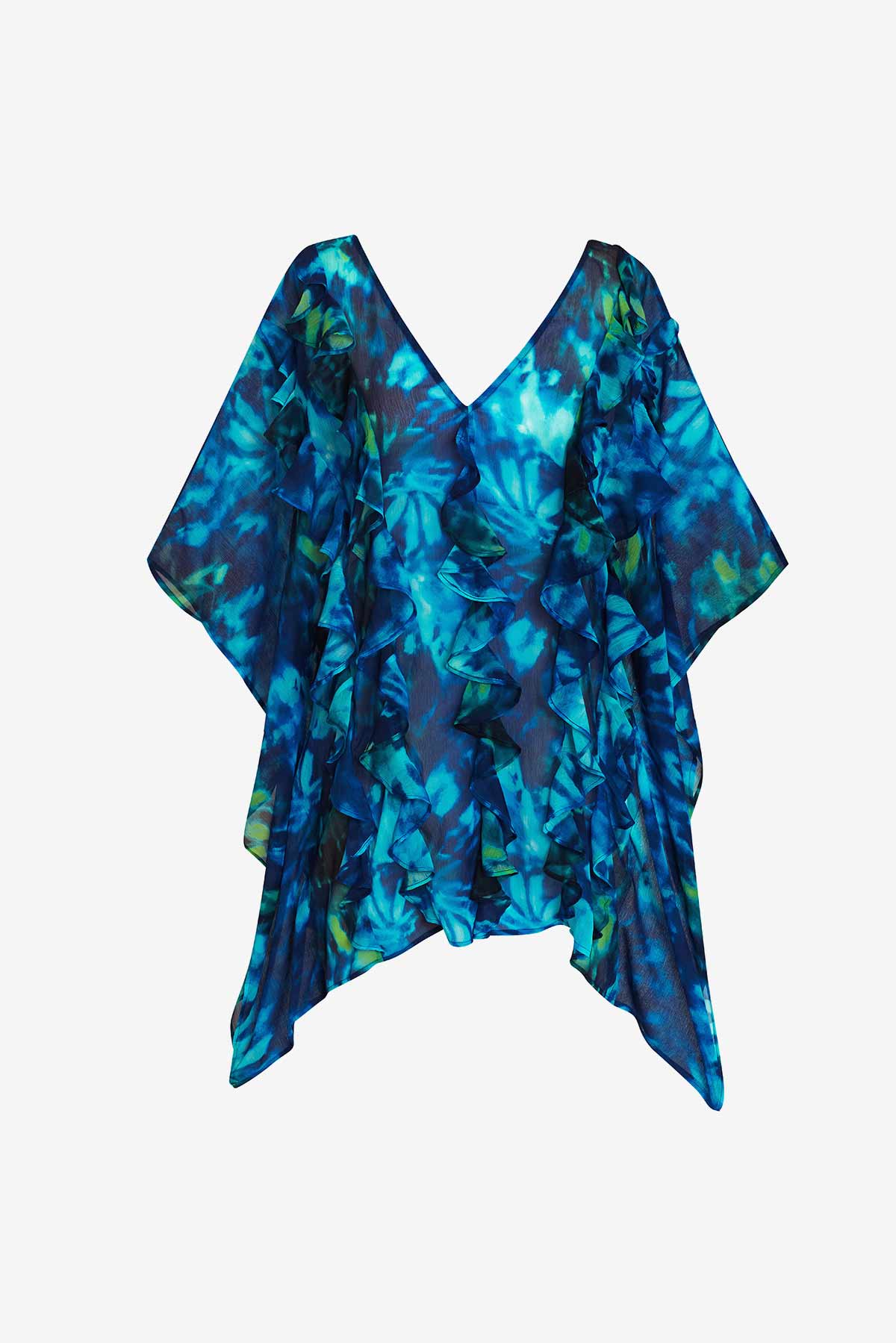 Mimi Flamingo Saltwater Tie Dye Breeze Poncho | Venus Sale