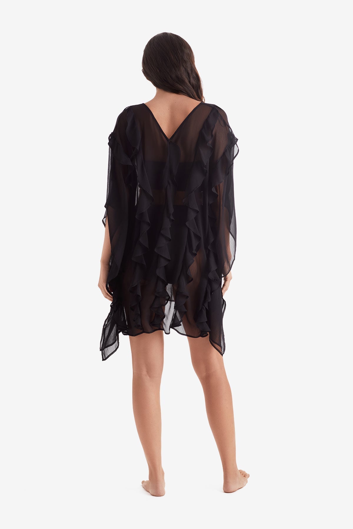 Mimi Flamingo Soleil Solids Breeze Poncho | Venus Value