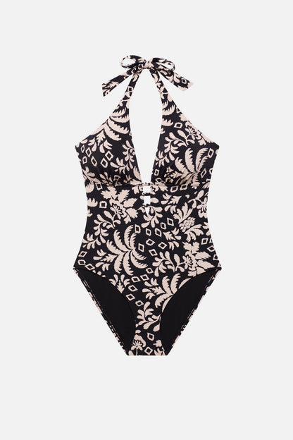 Shape Solver Lexi Knot Front One Piece Palm Royale | Venus Value
