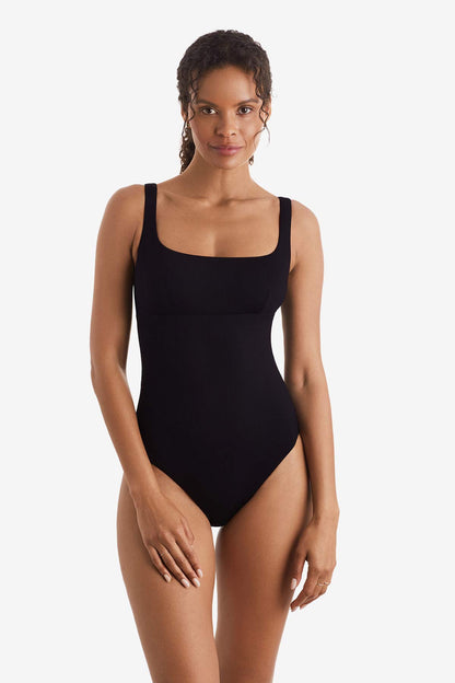 Mimi Flamingo Lido Rib Harper One Piece | Venus Customer Favorite