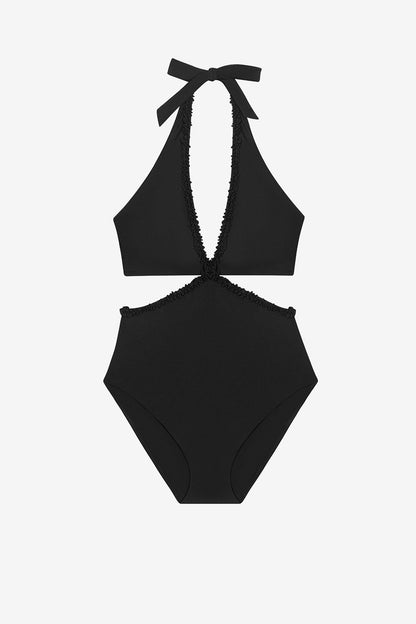 Mimi Flamingo Soleil Solids Sonny Cutaway One Piece | Venus Sale
