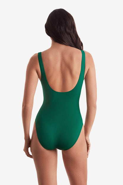Mimi Flamingo Lido Rib Harper One Piece | Venus Featured
