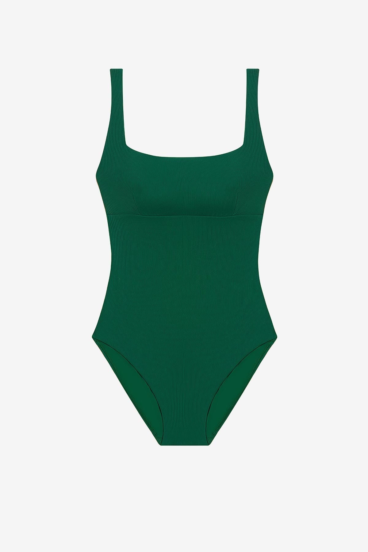 Mimi Flamingo Lido Rib Harper One Piece | Venus Featured