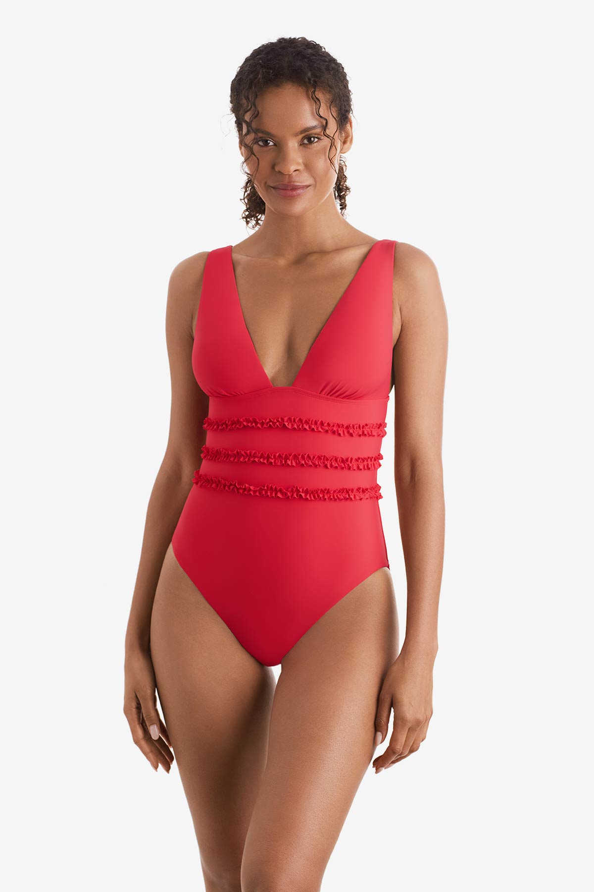 Mimi Flamingo Soleil Solids Sonny One Piece | Venus Cost Saving