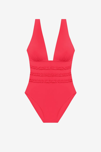 Mimi Flamingo Soleil Solids Sonny One Piece | Venus Cost Saving