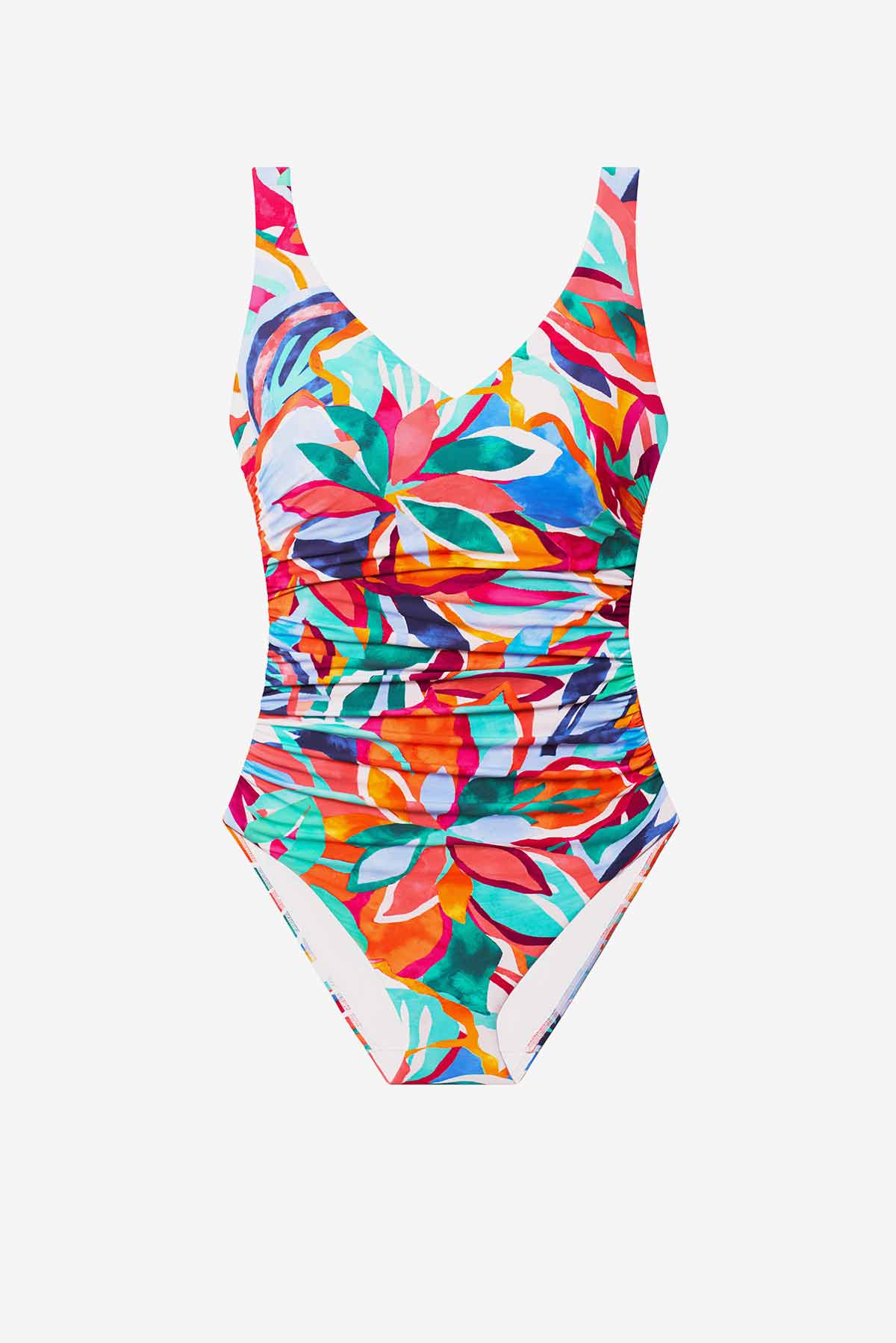 Mimi Flamingo Radiant Floral Charlie One Piece | Venus Value