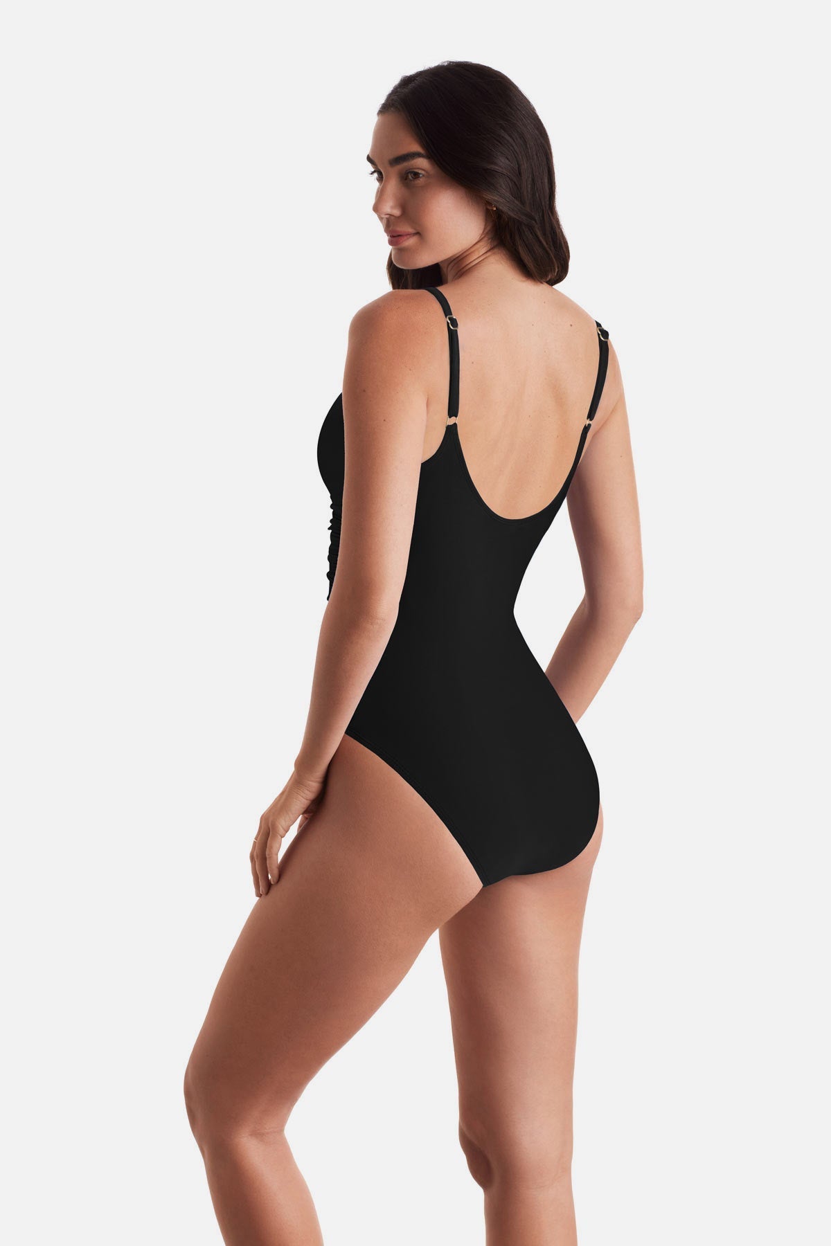 Sonny Surplice One Piece - Black | Venus Best Seller