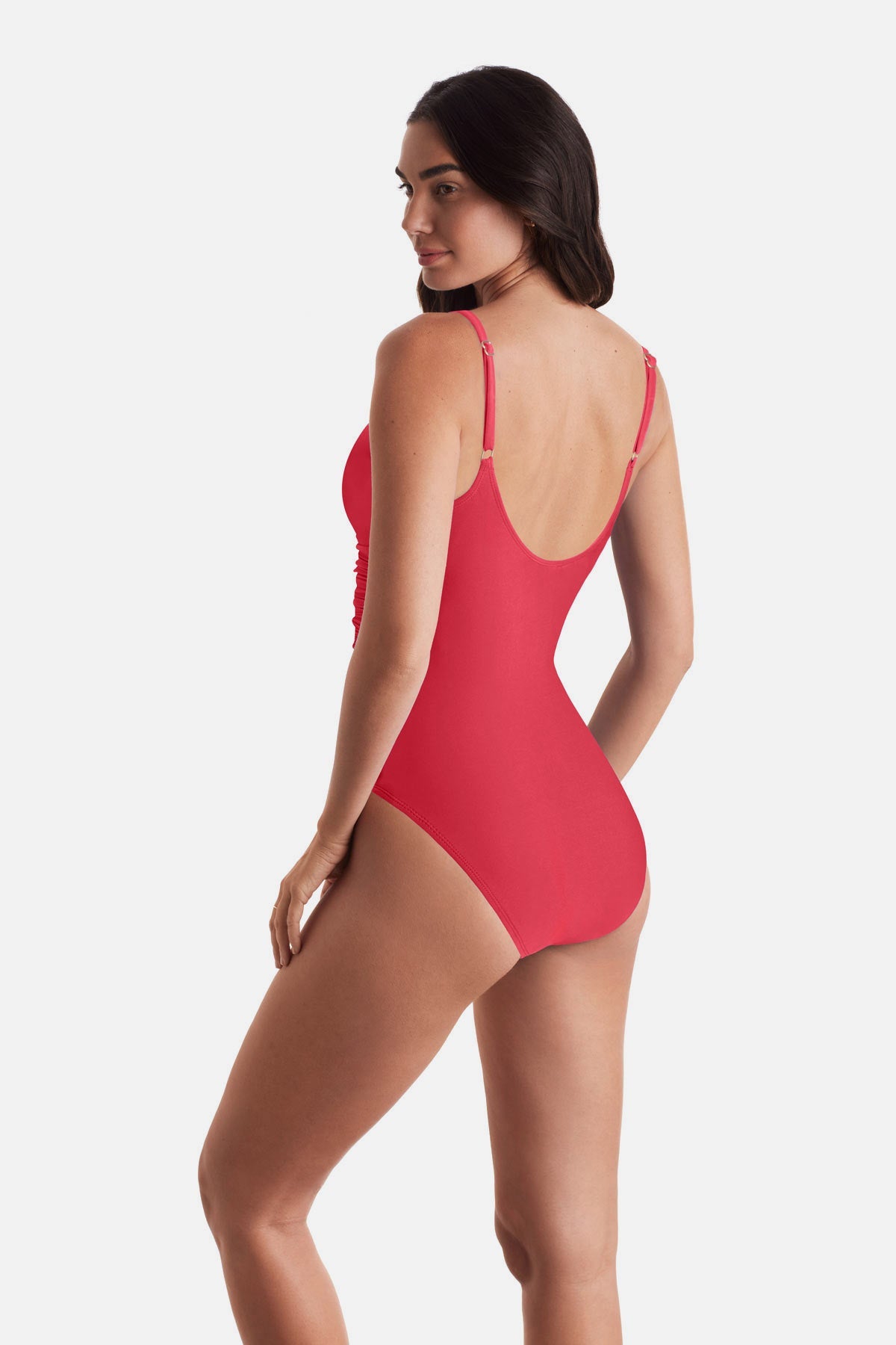 Sonny Surplice One Piece - Hot Coral | Venus Cost Saving