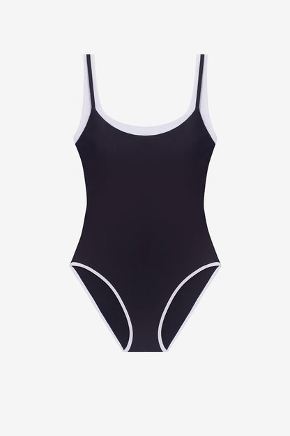 Mimi Flamingo Layered Solids Drift One Piece | Venus Special Offer