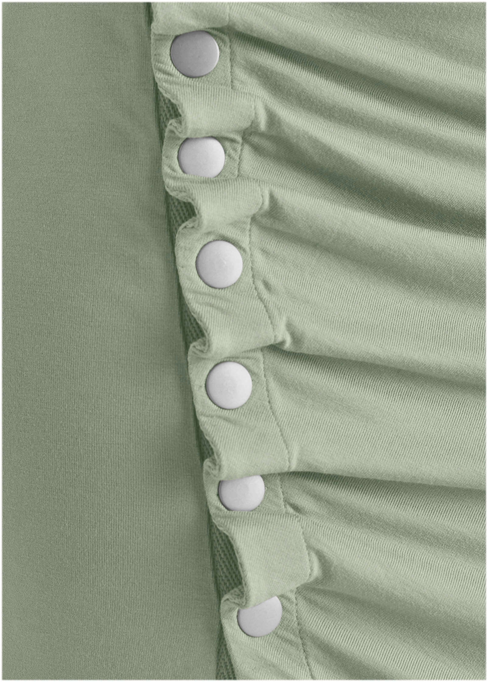 Button Detail Dress - Iceberg Green | Venus Customer Favorite