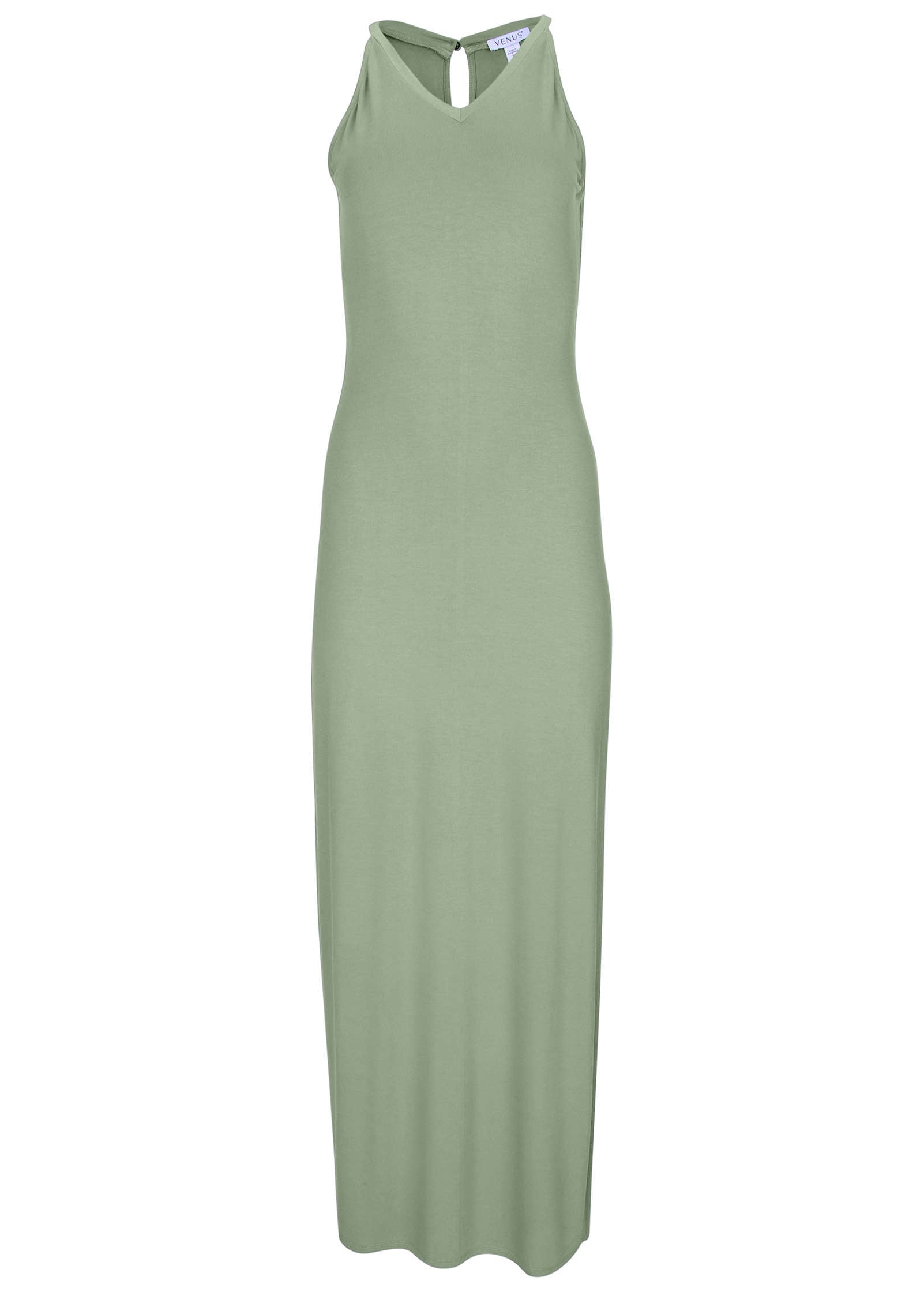 Halter Maxi Dress - Iceberg Green | Venus Cost Saving