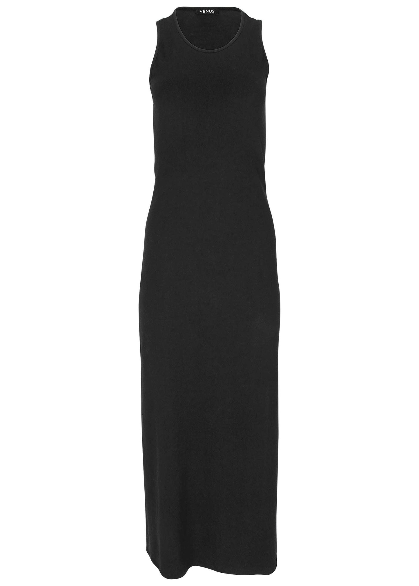 Tank Maxi Dress - Jet Black | Venus Best Seller